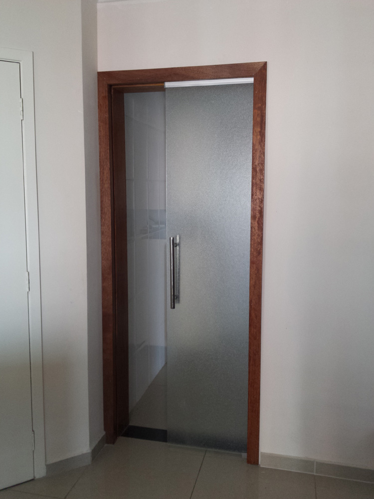 porta de correr embutida