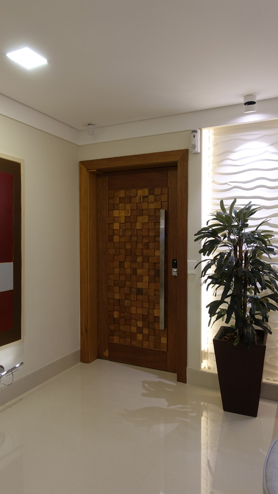 porta pivotante entrada