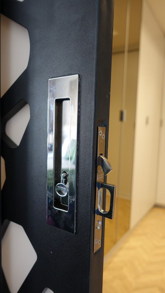 porta de correr embutida