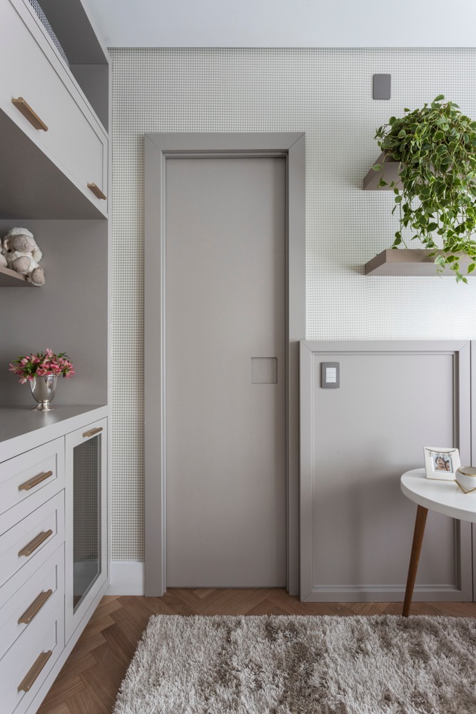 porta de correr embutida